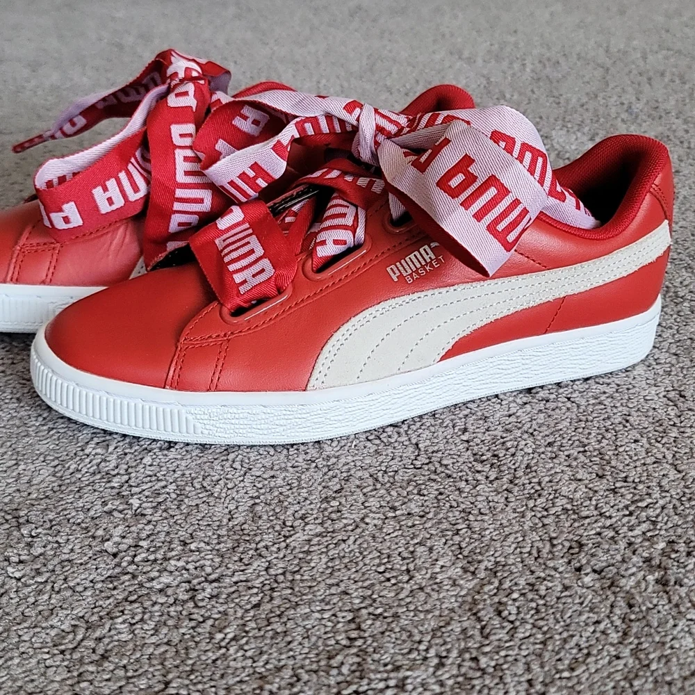 PUMA Basket wide lace sneakers - Picture 2 of 11